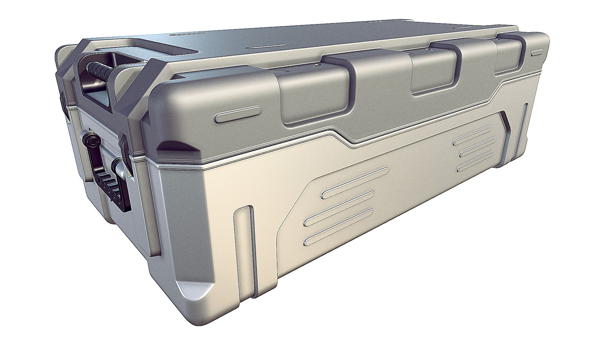 Sci-fi Container 3d model