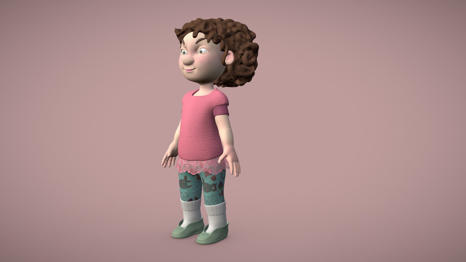 Annie 3d model