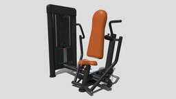 Vertical chest machine