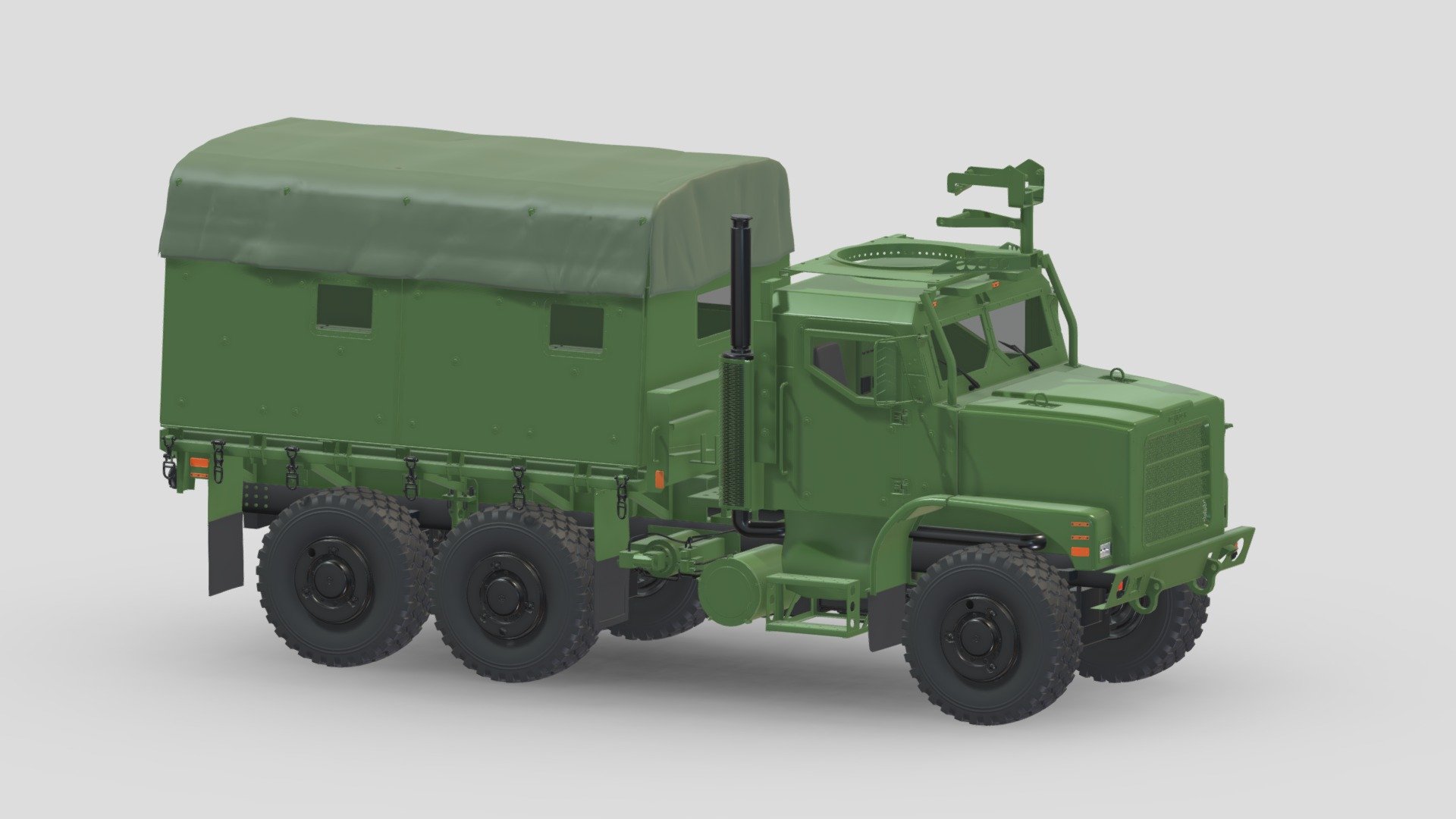 MTVR MK23 Standard Military Truck 3d model