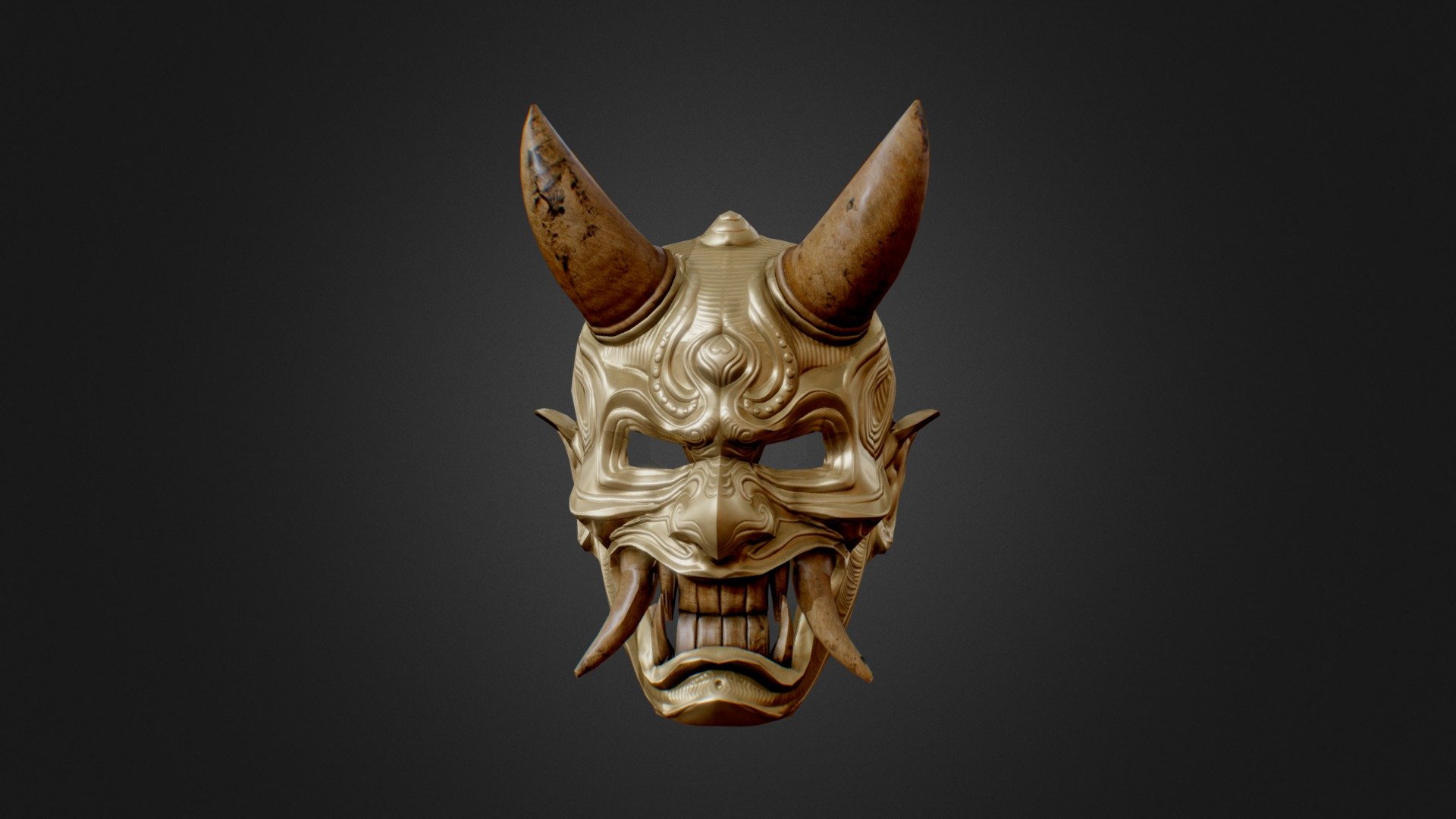 ONI mask 3d model