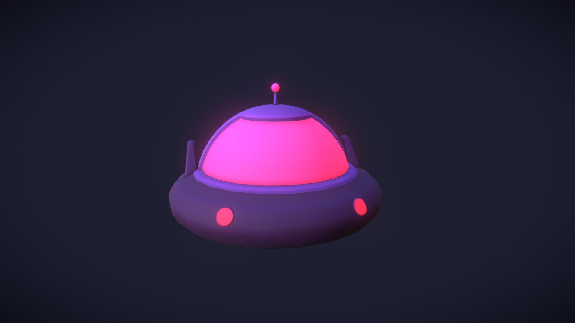 UFO 3d model