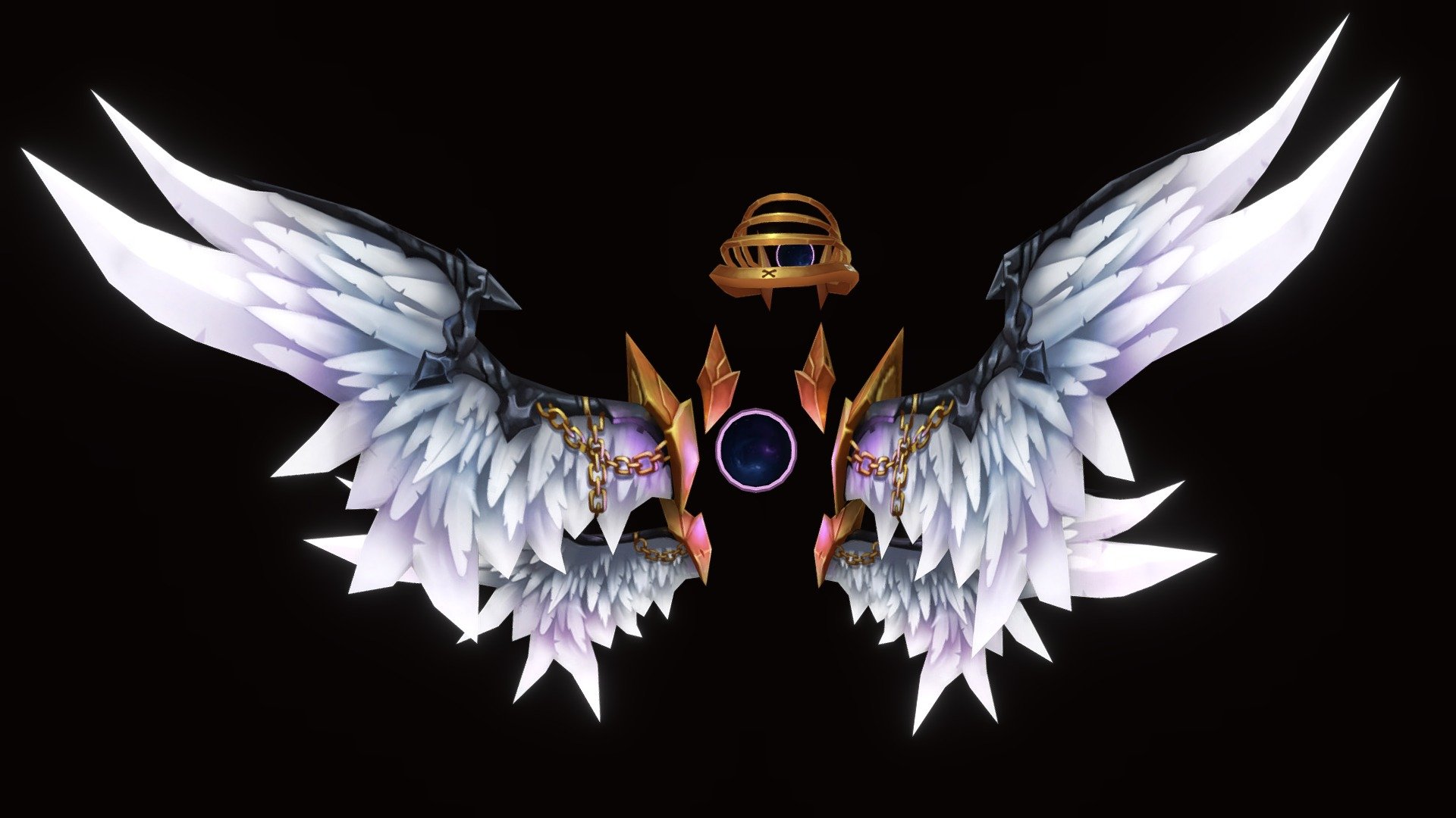 Celestial wing 3d model