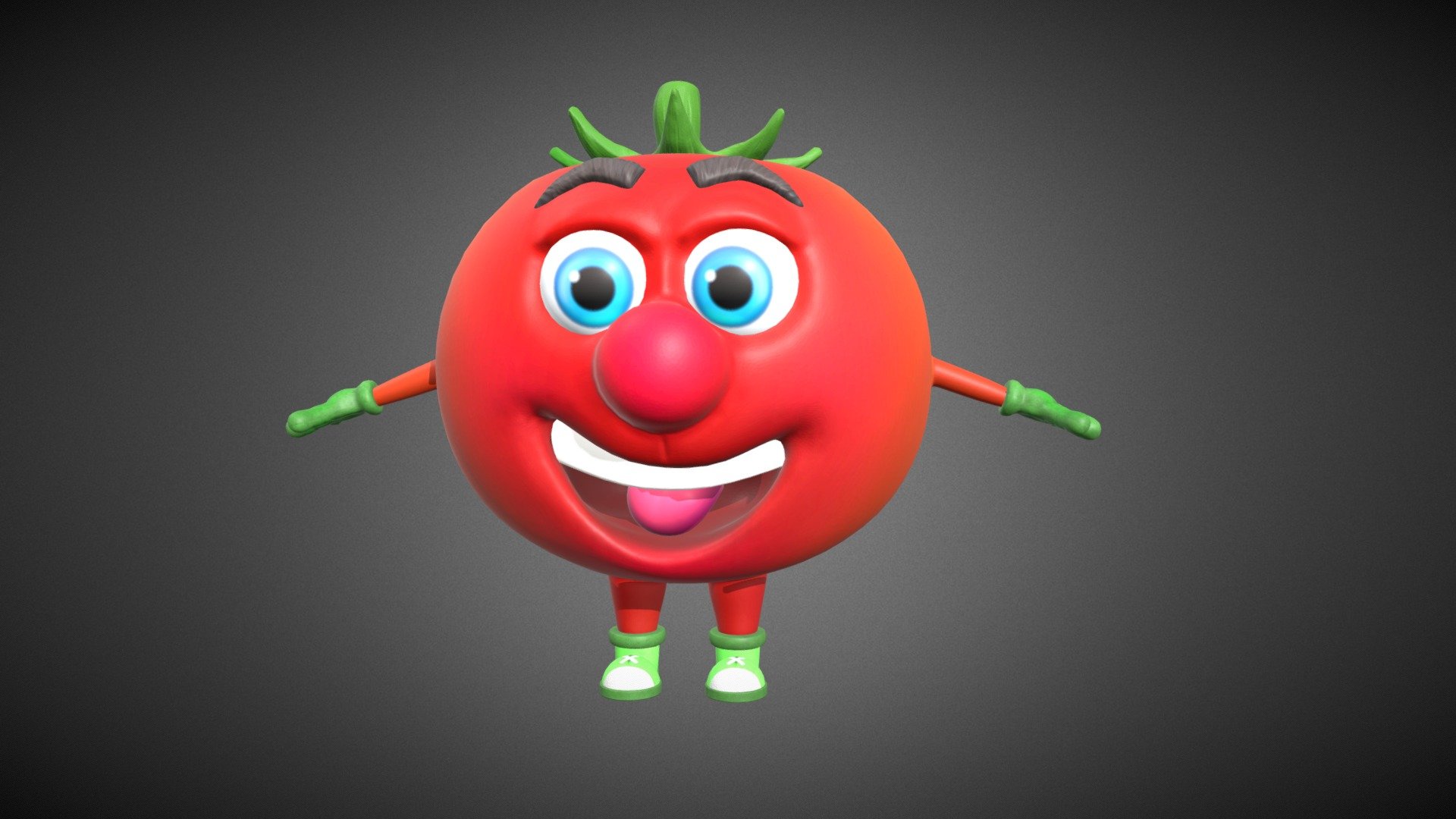 tomato 3d model