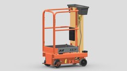 JLG 830P Push Around Mast Liff