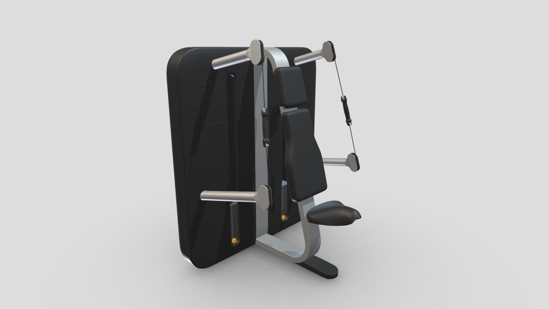 Technogym Kinesis Step Press Station Stretching 3d model