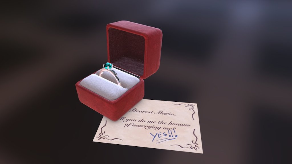 A Hand (In Marriage) 3d model