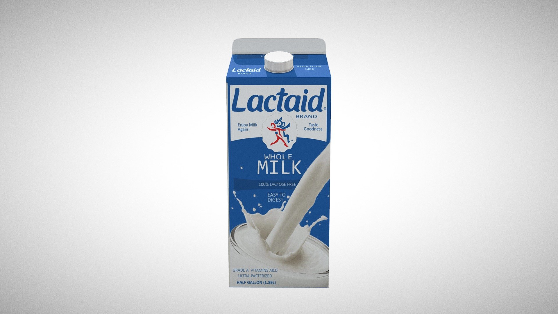 Milk Carton 3d model