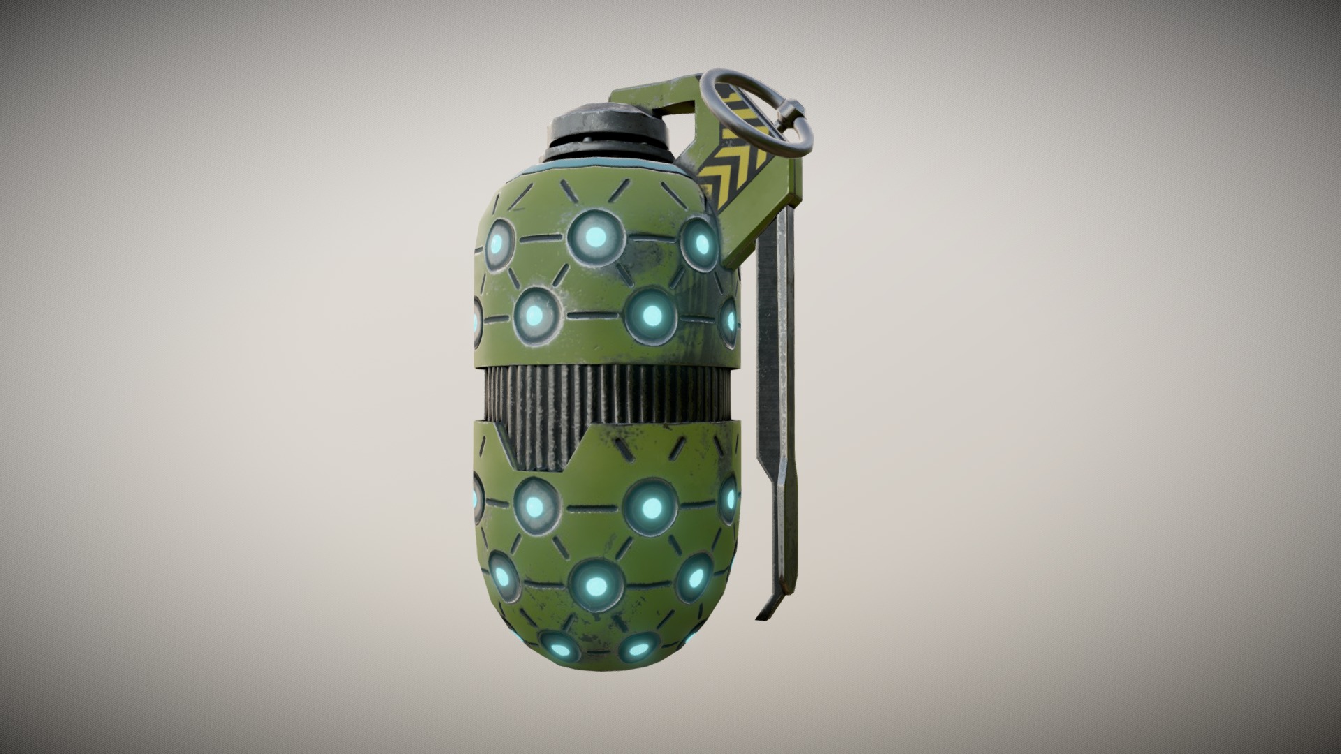 Vertigo 2: Frag Grenade 3d model