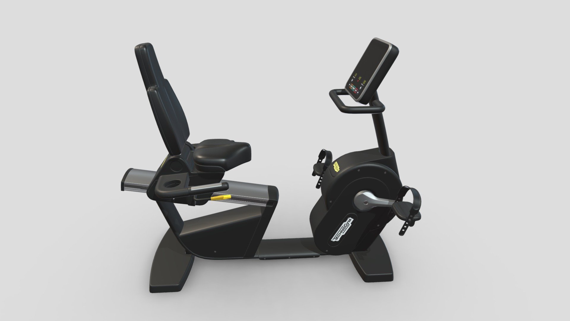 Technogym Exercise Bike Recline Forma 3d model