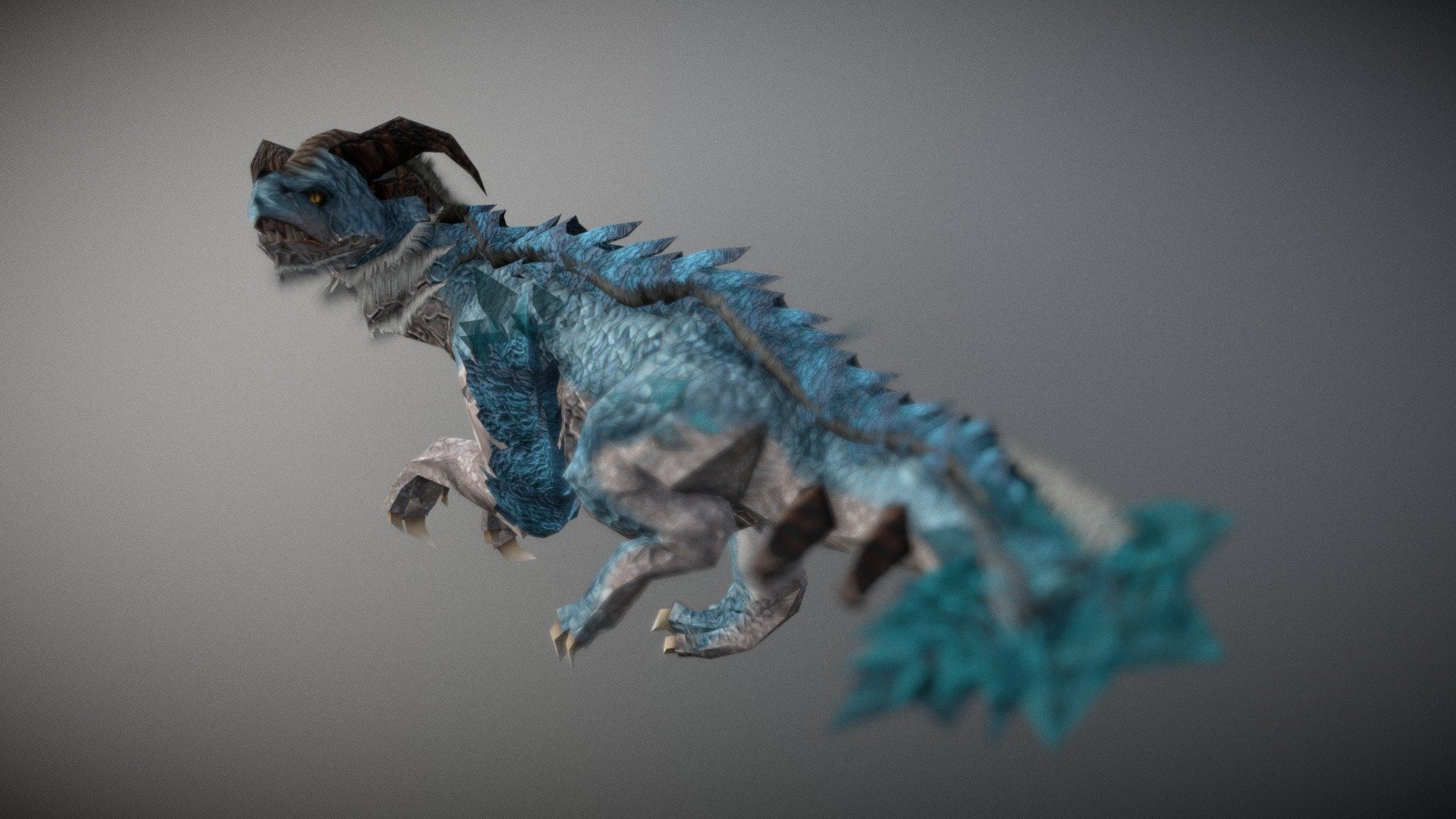 007 Dragón Hielo 3d model