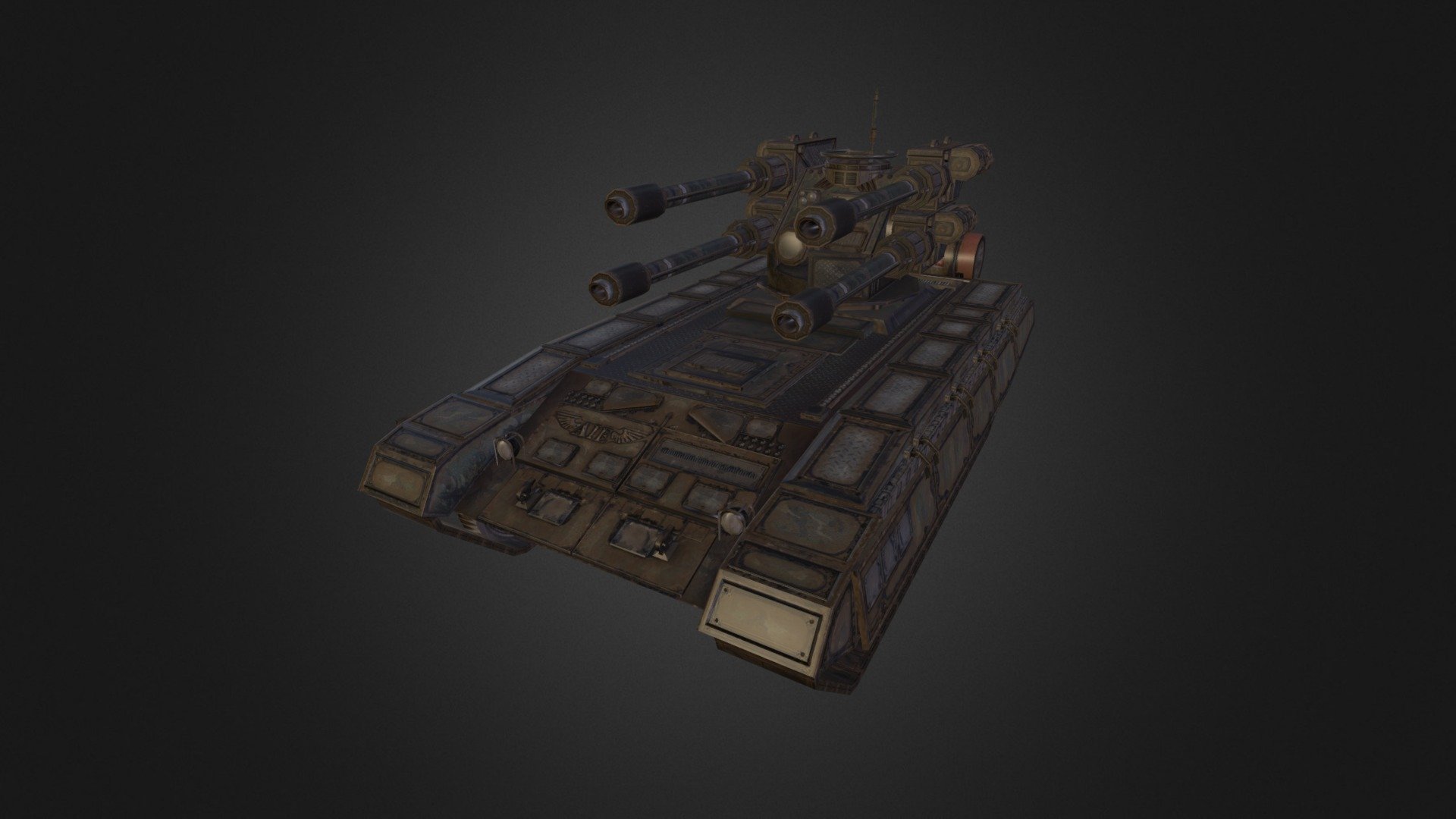 Anti-Air Tank 3d model