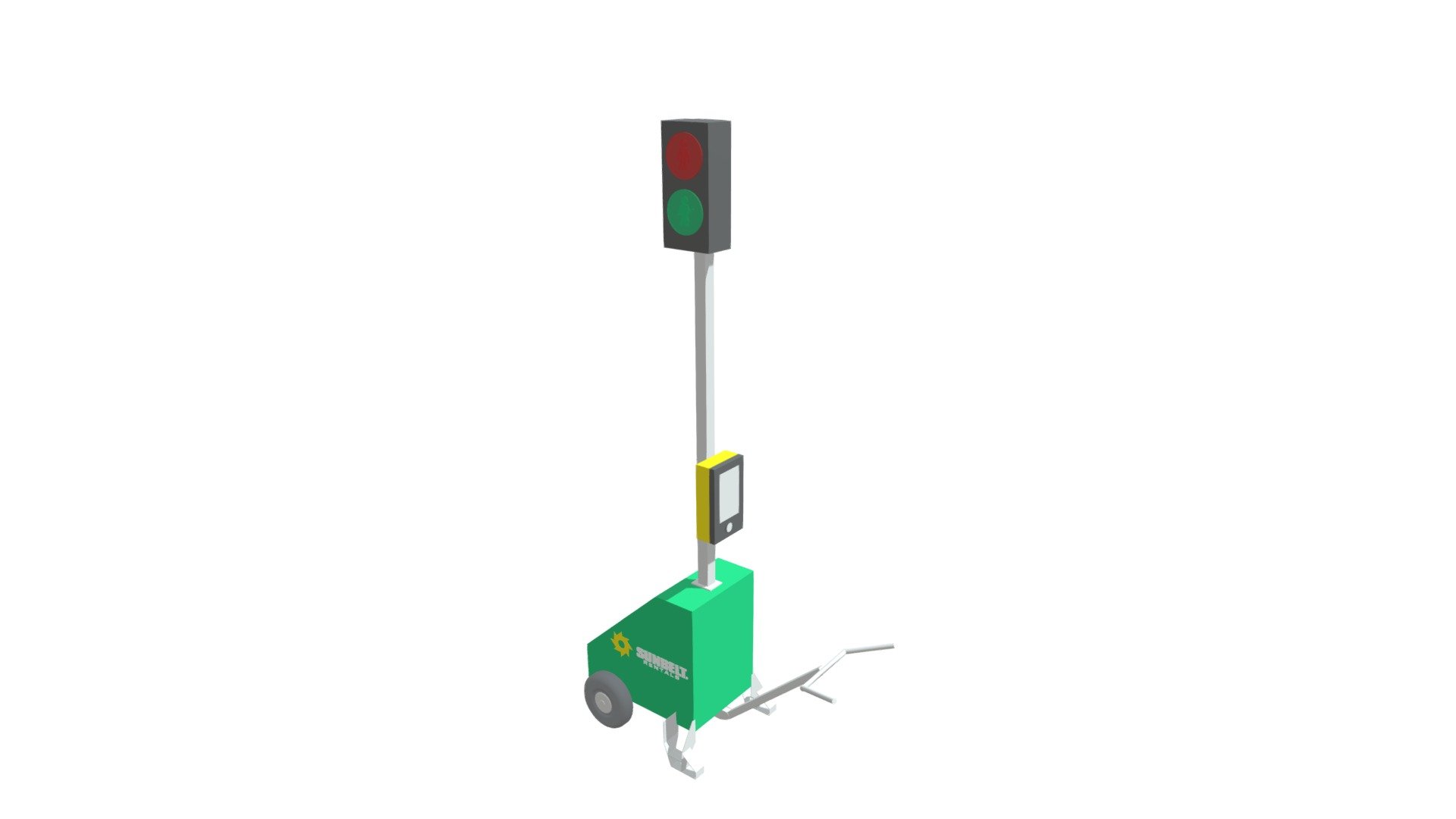 Micro Box Ped 3d model