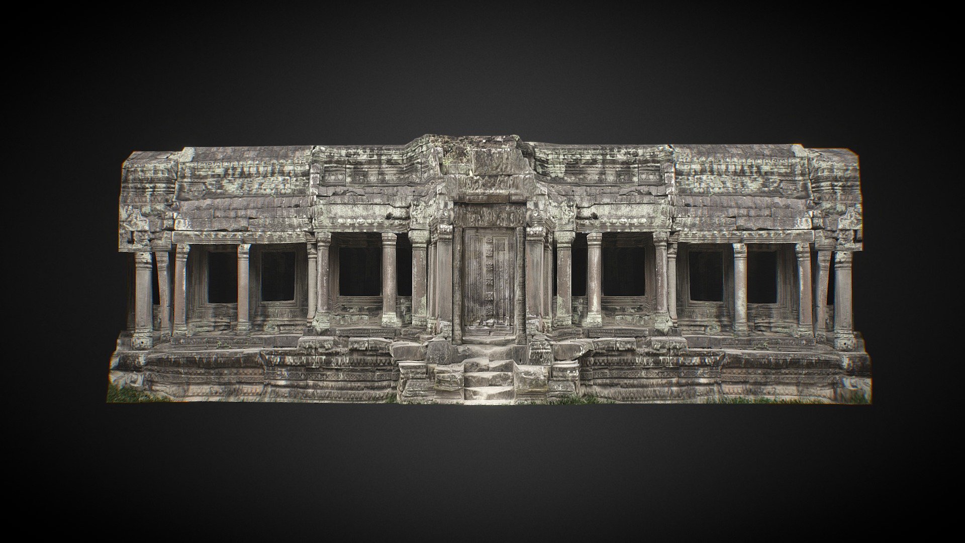 Ruin Temple 3d model