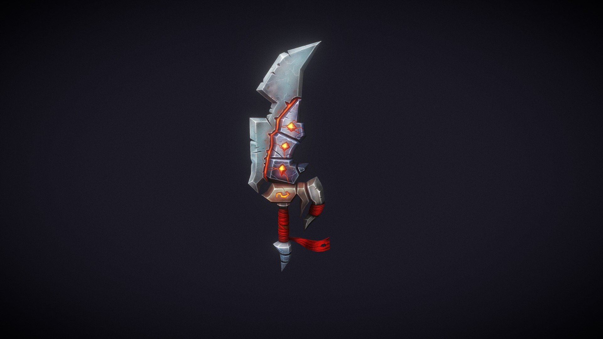 Blade of Vengeance Fanart 3d model