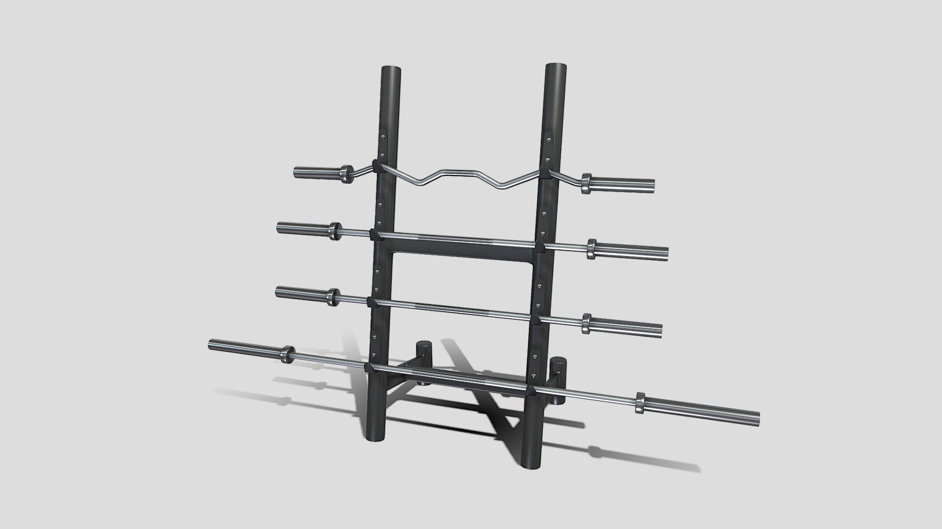 Barbell Rack V2 3d model