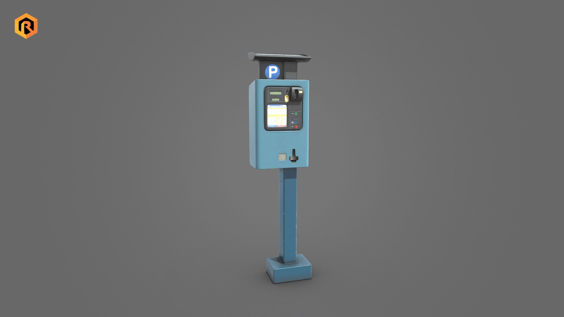 Parking Meter 3d model