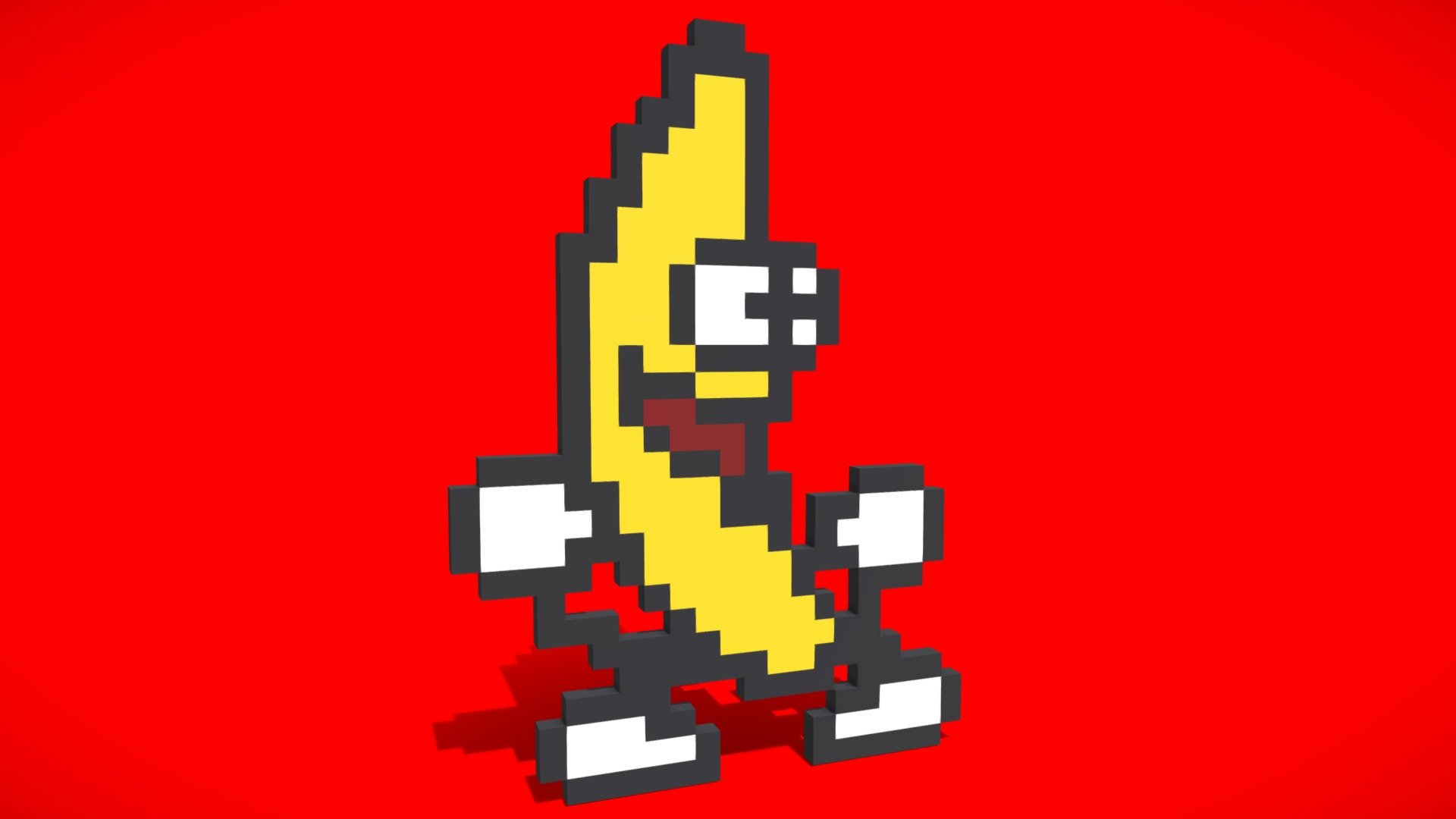 Banana 3d model