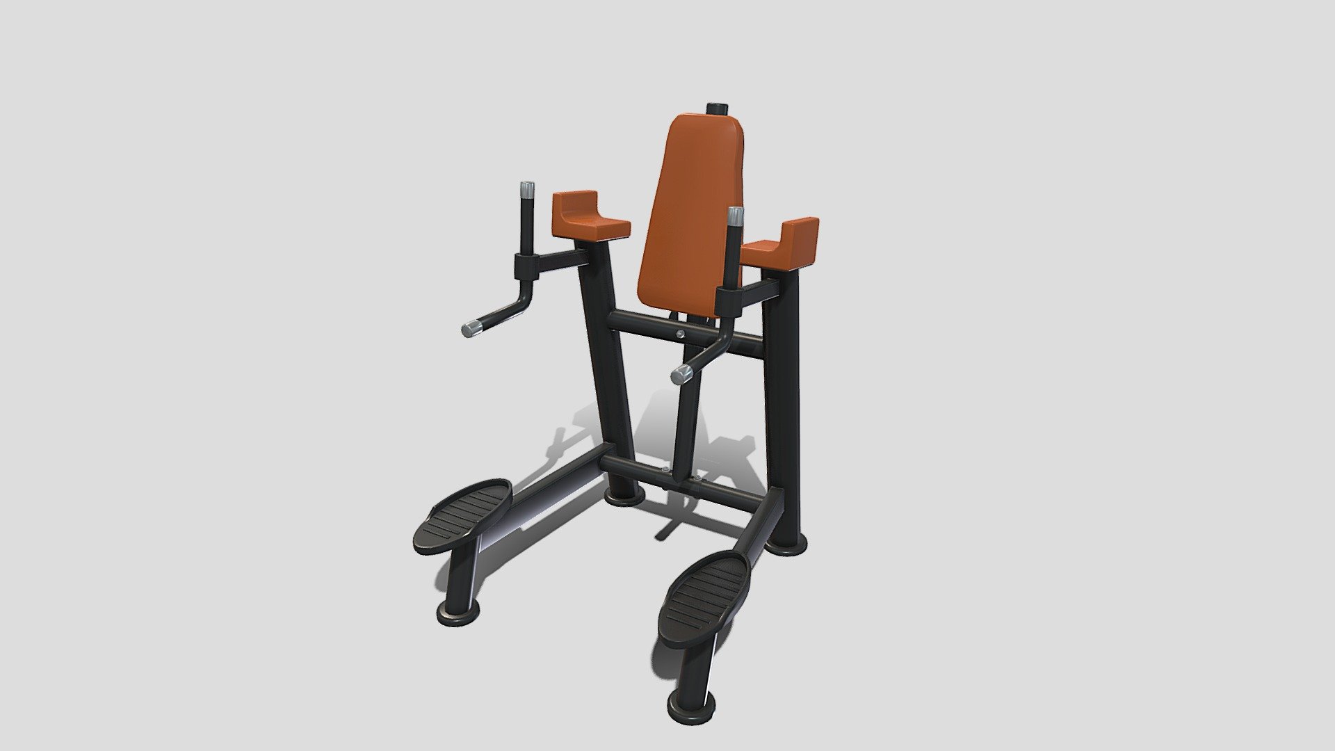 Chin Up And Dip Station V2 3d model