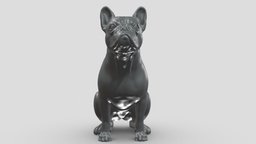 French Buldog V2 3D print model