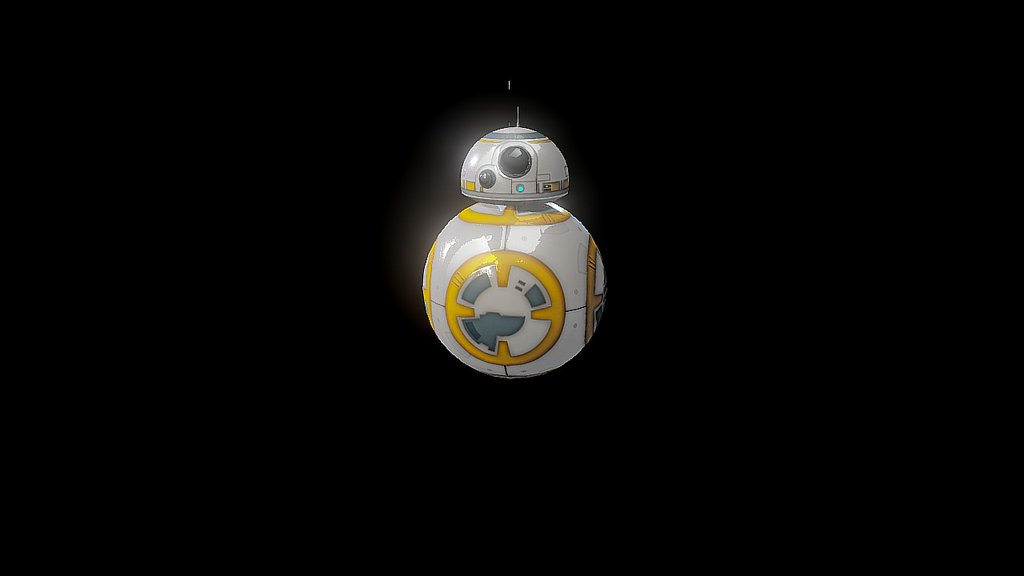 BB8 Droid 3d model