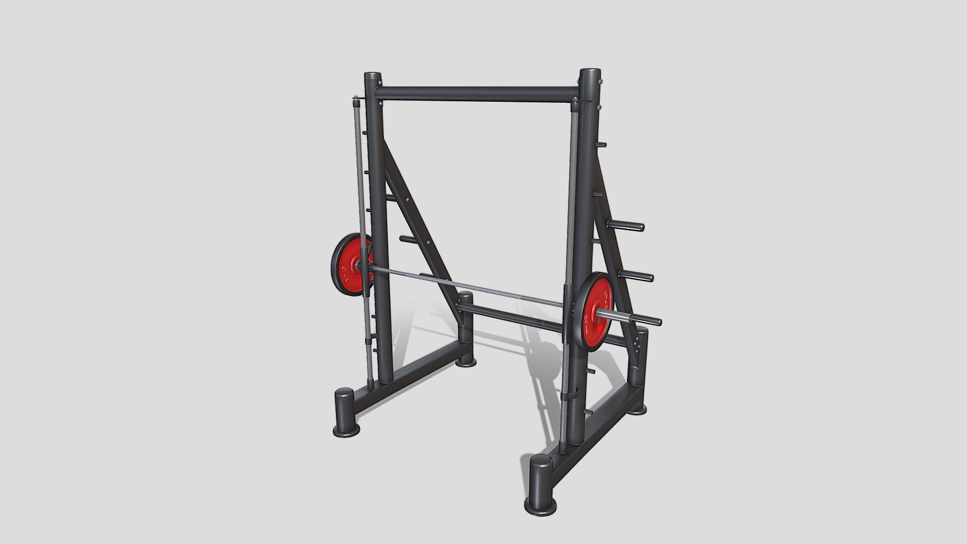 Smith machine 3d model