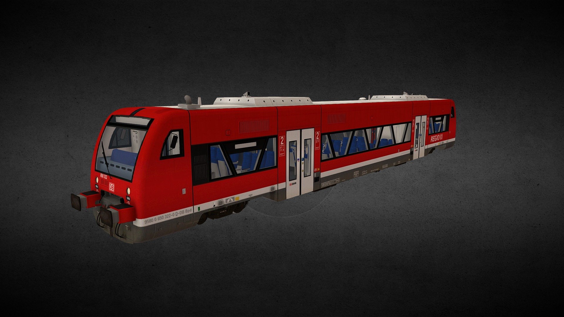 Baureihe 650 Deutsche Bahn 3d model