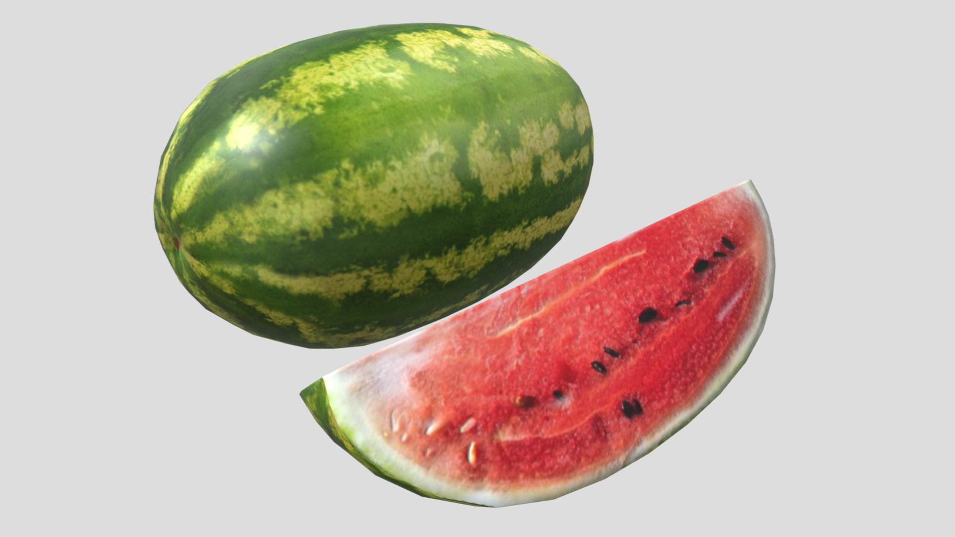 Watermelon 3d model