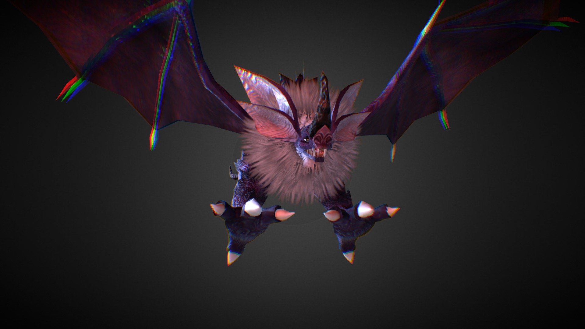 005 Dragón Viento 3d model