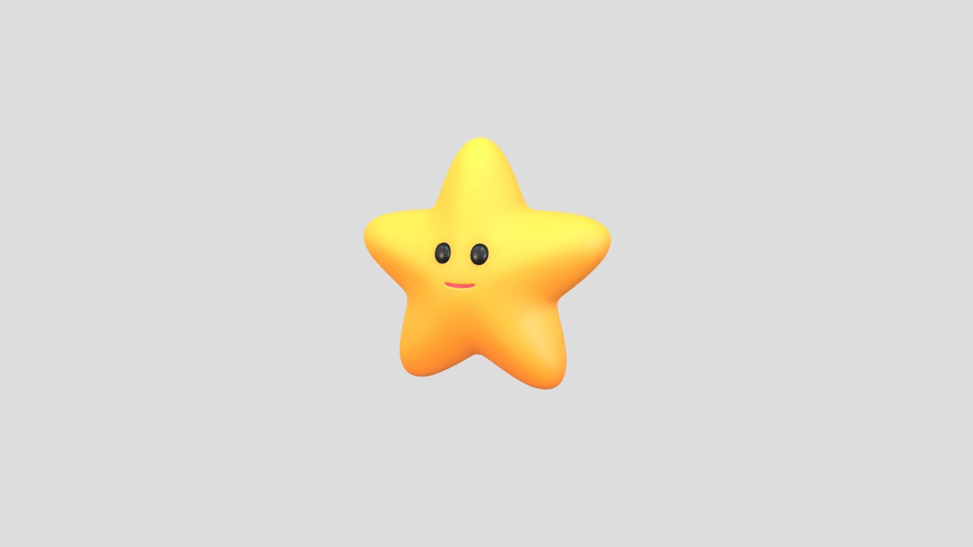 Character226 Star 3d model