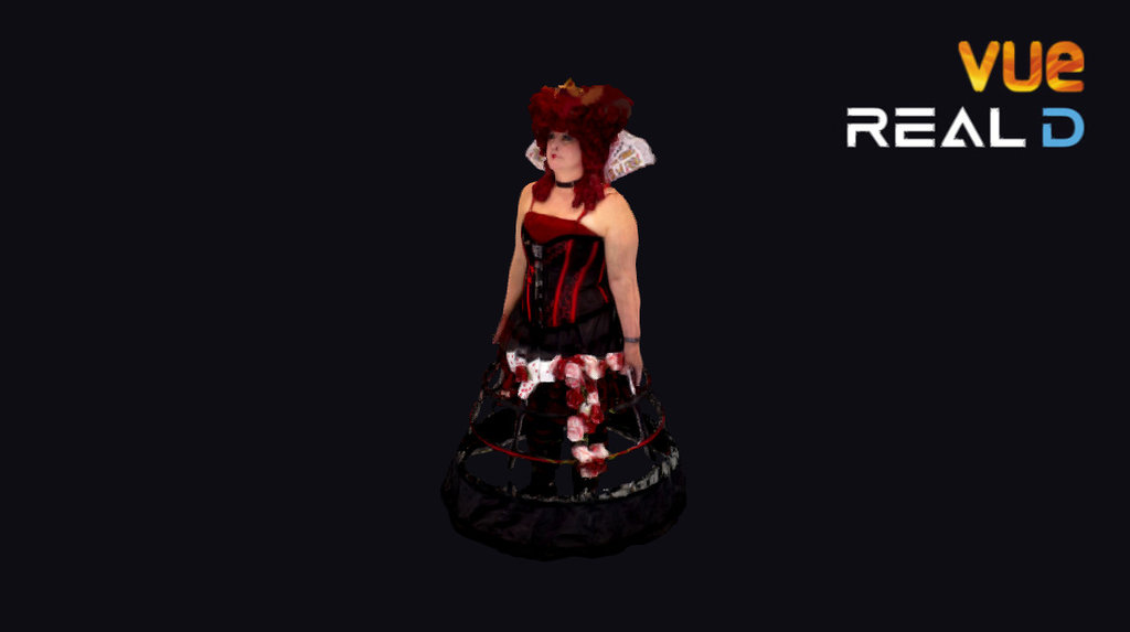 The Queen of Hearts 3d model