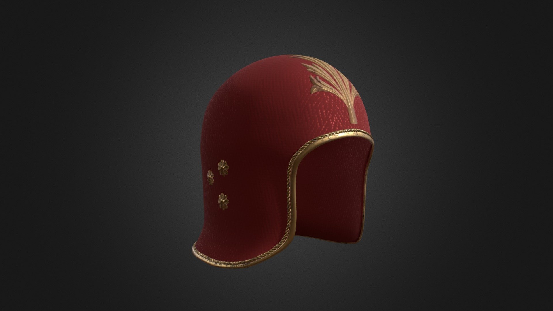 Venetian Sallet Helmet 3d model