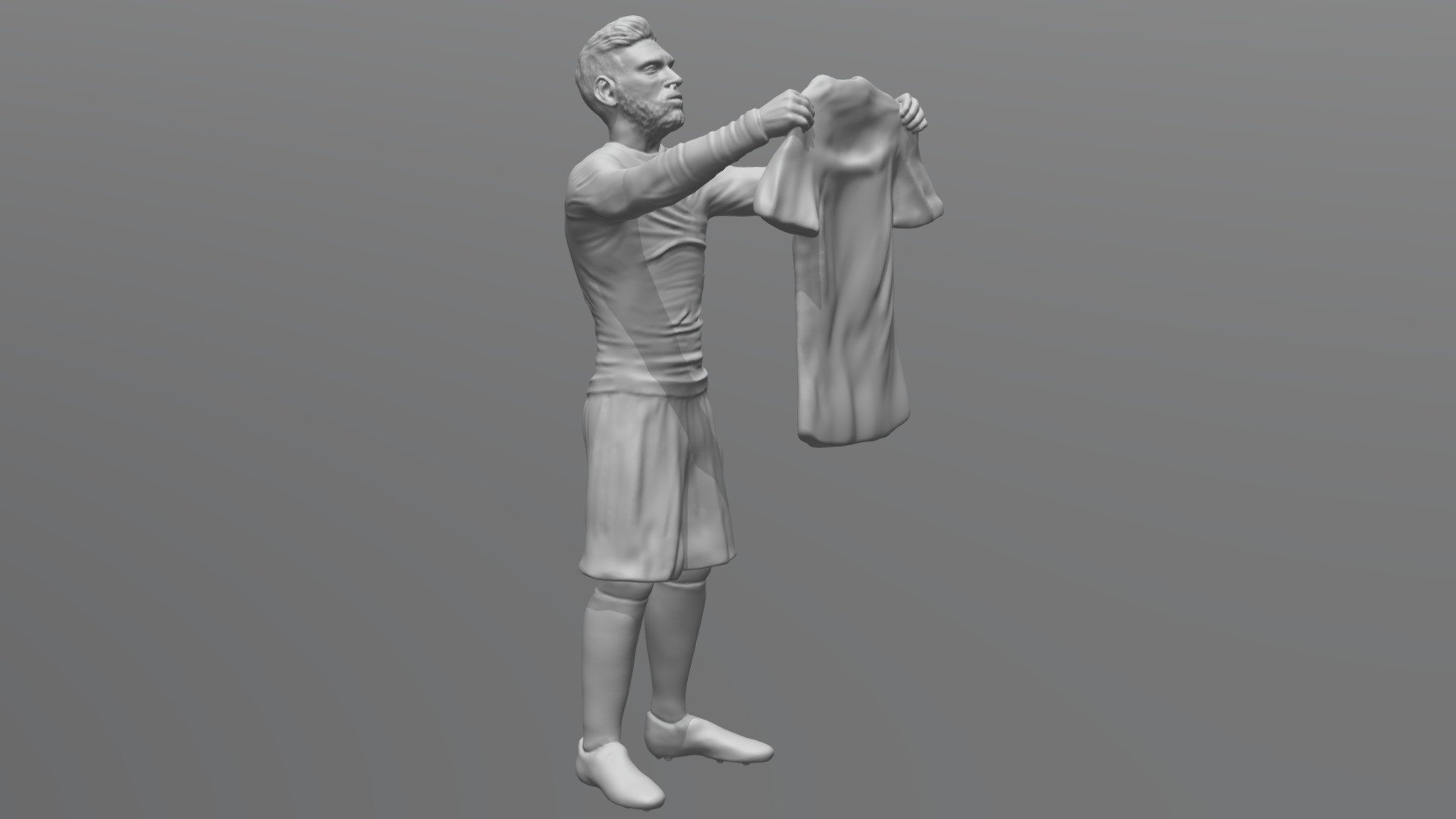 Lionel Messi for 3D printing 3d model