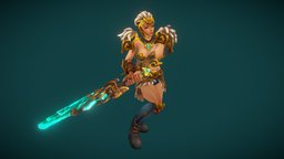 Stylized Human Female Wild Hunter(Outfit)