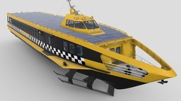 Fast Passanger ferry Yellow