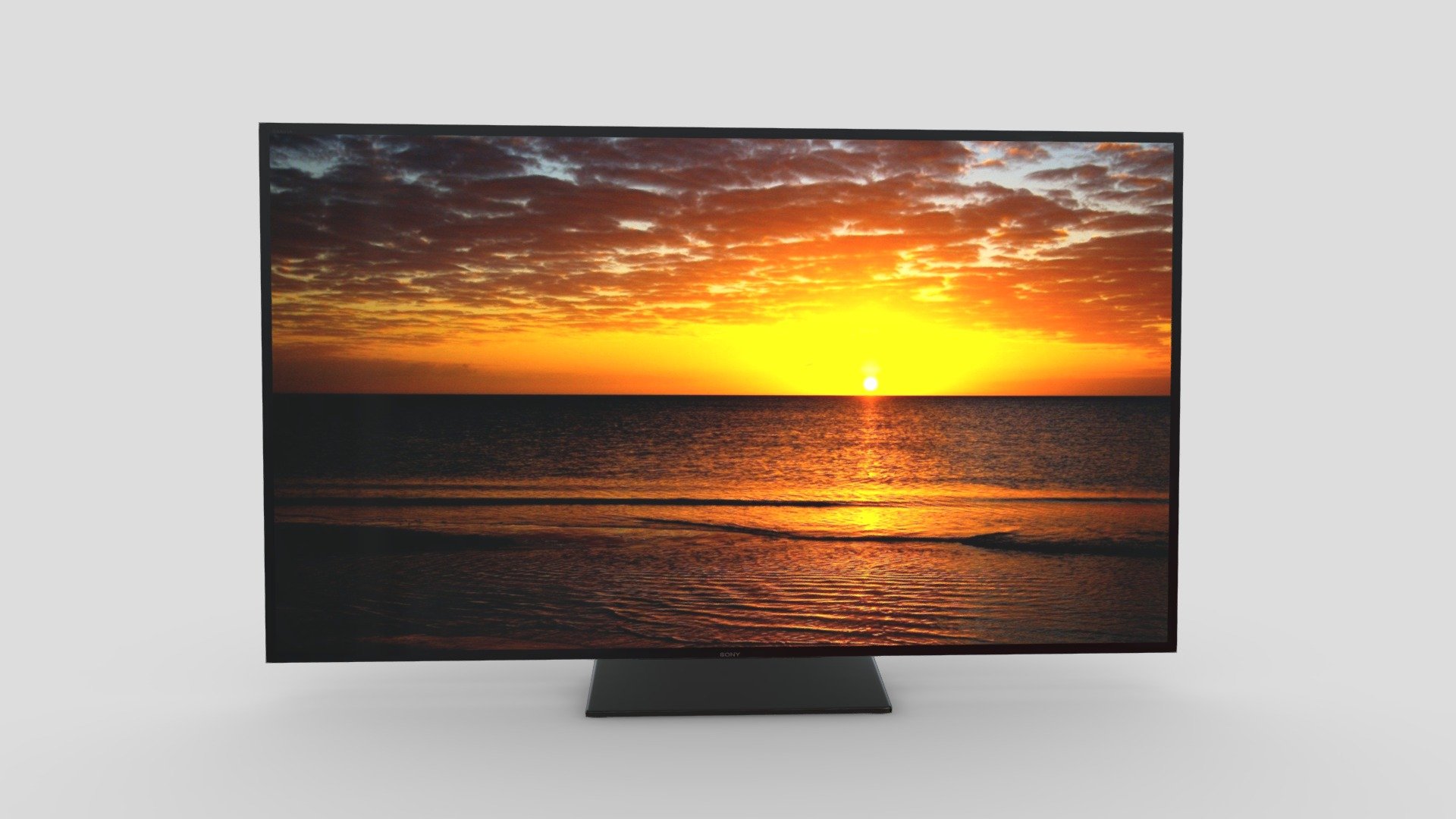 Sony X9300D TV 3d model