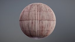 Corrugated Sheet PBR Texture