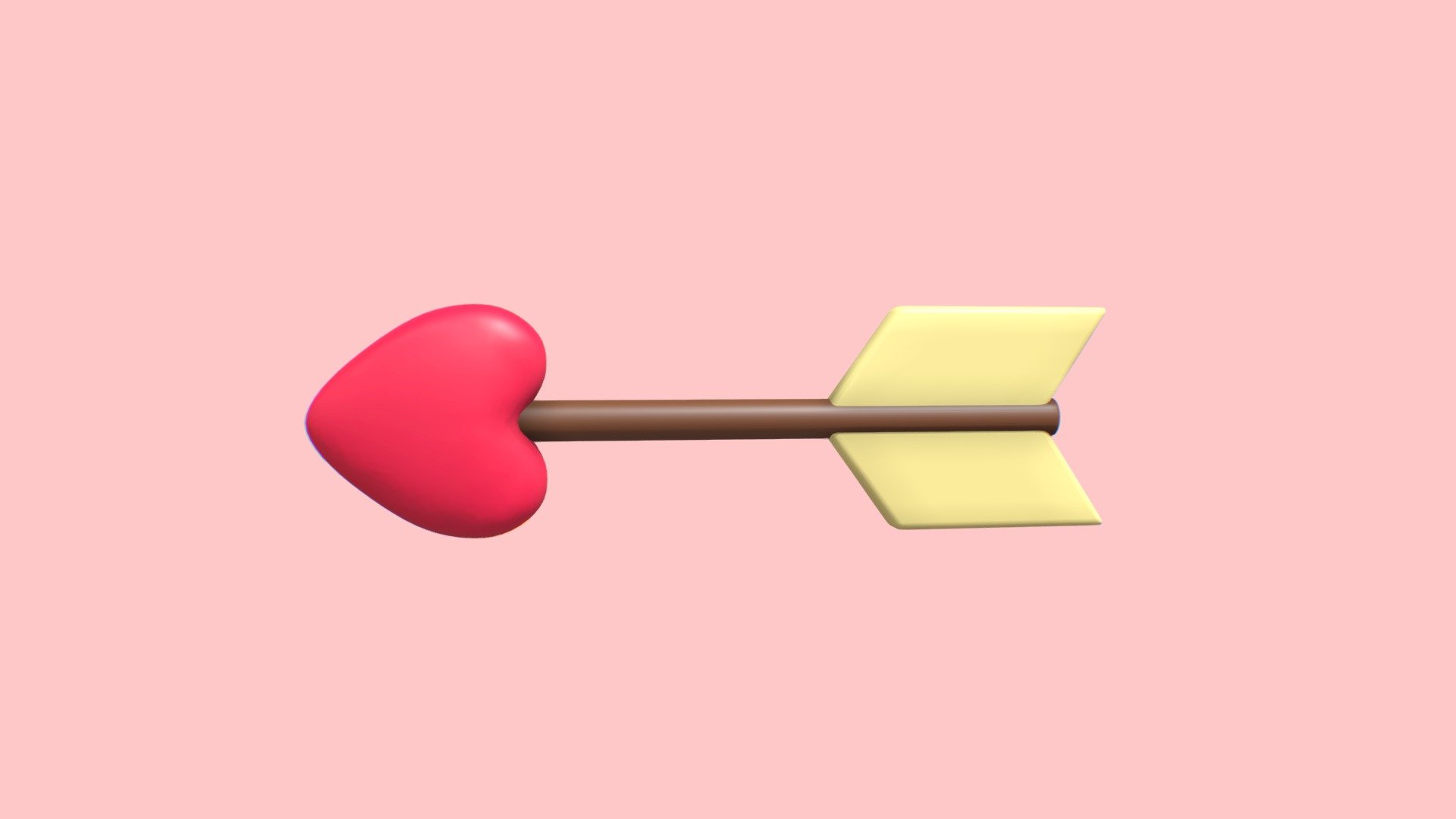 Cupids Arrow 3d model