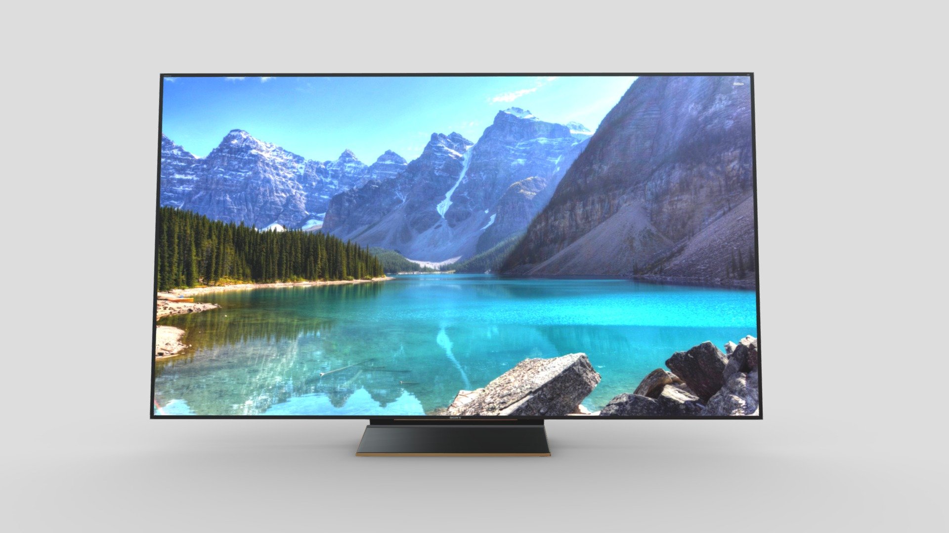 Sony XBR Z9D TV 3d model