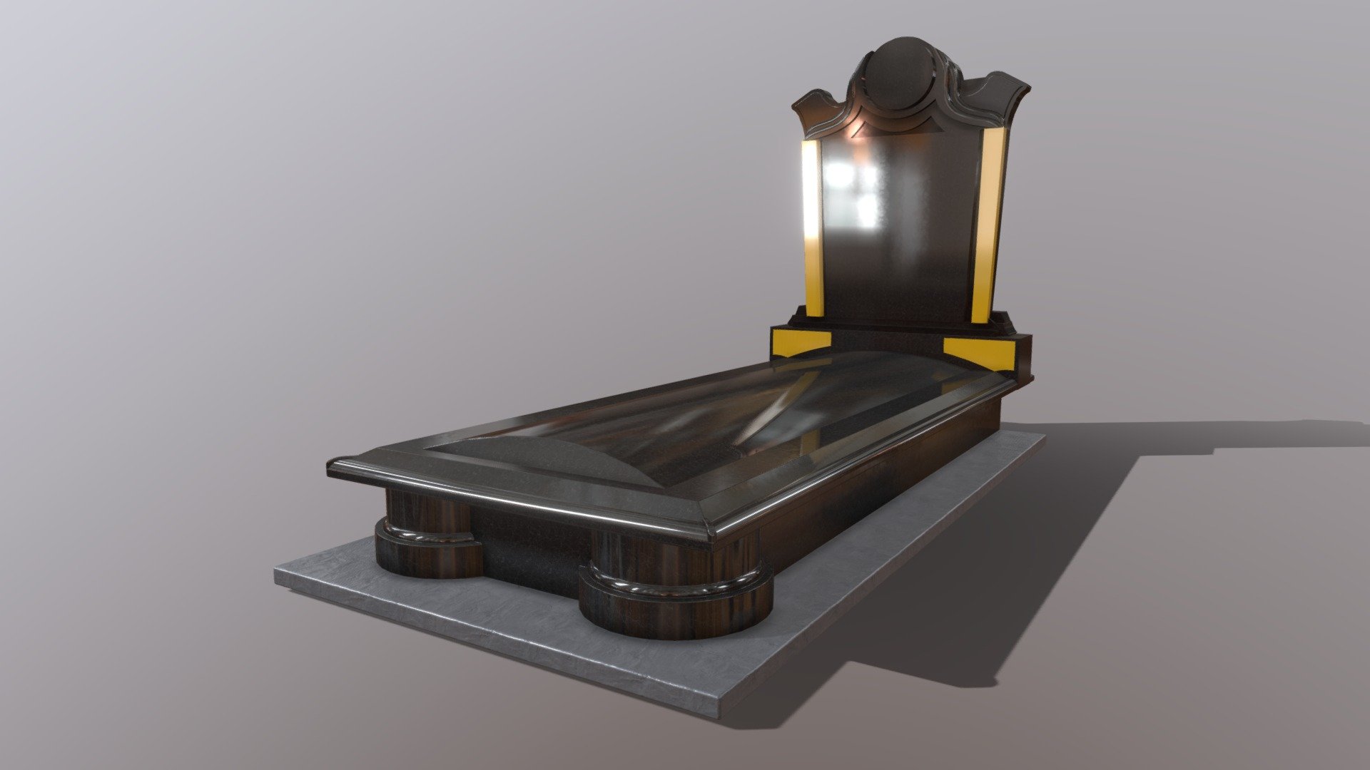 Tombstone test v9 3d model