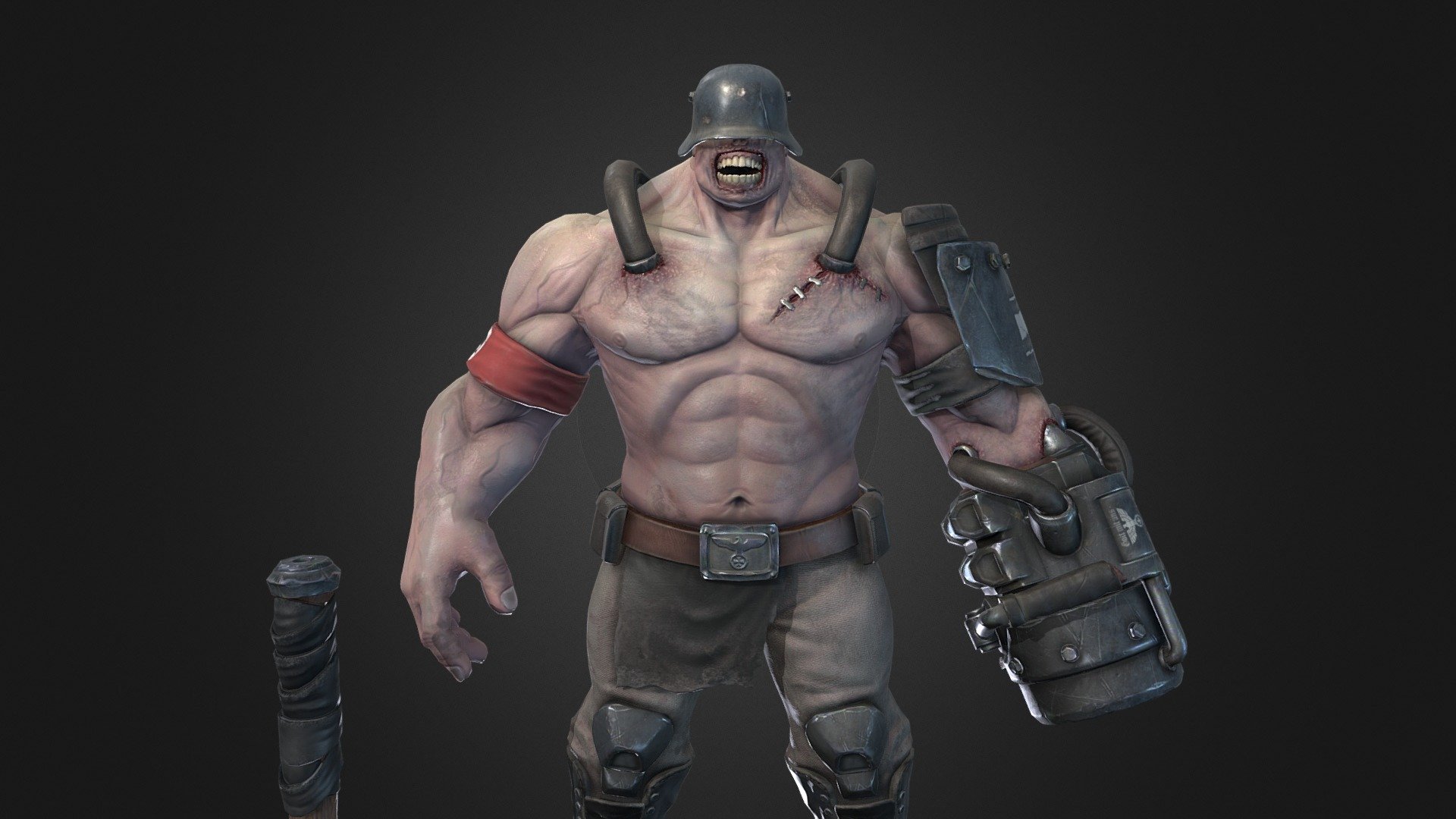 Thor Super Soldier Of The Third Reich 3d model