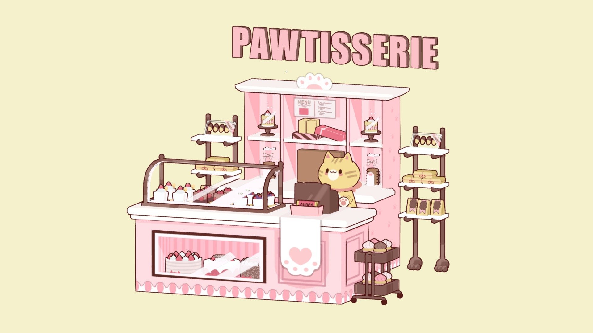 🎂Pawtisserie 🎂 3d model