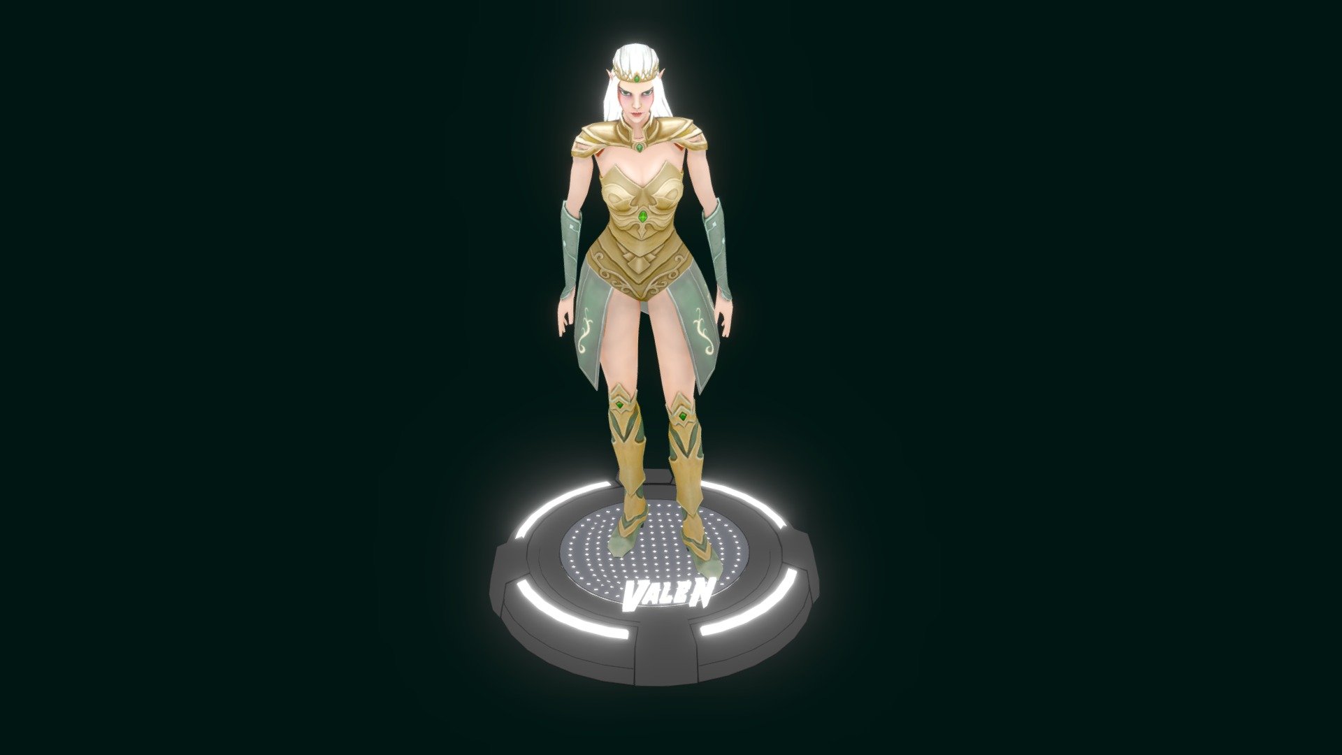 Valen 3d model