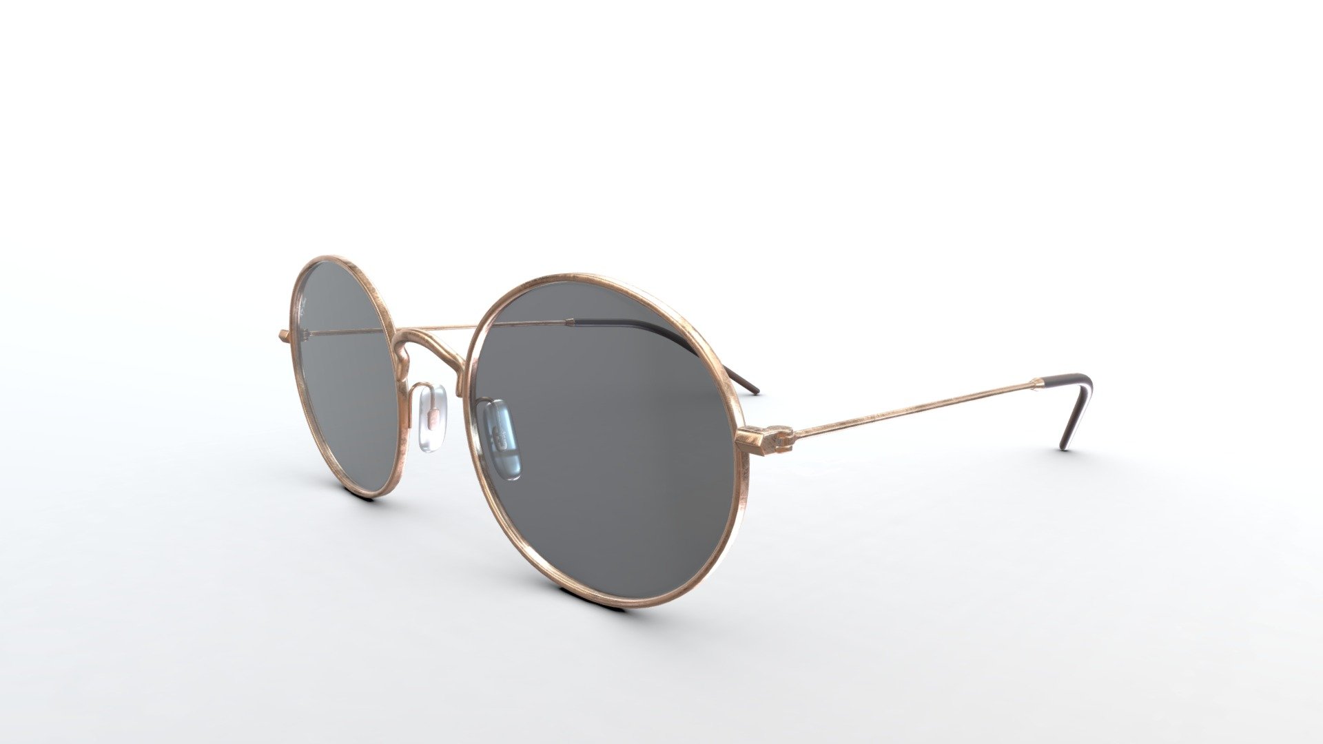 Ray Ban Glasses 3d model