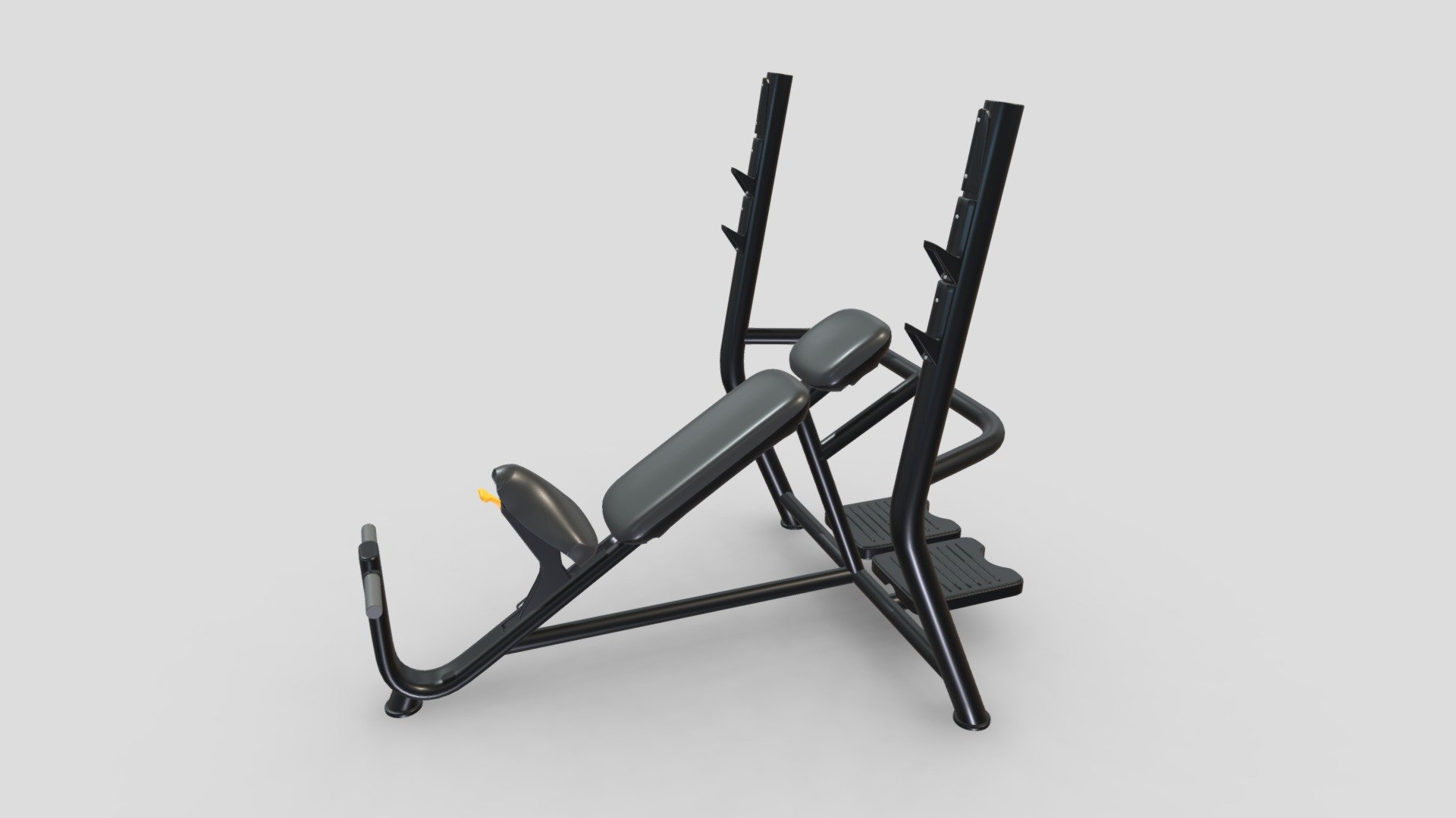 Technogym Element Inclined Weight Bench 3d model