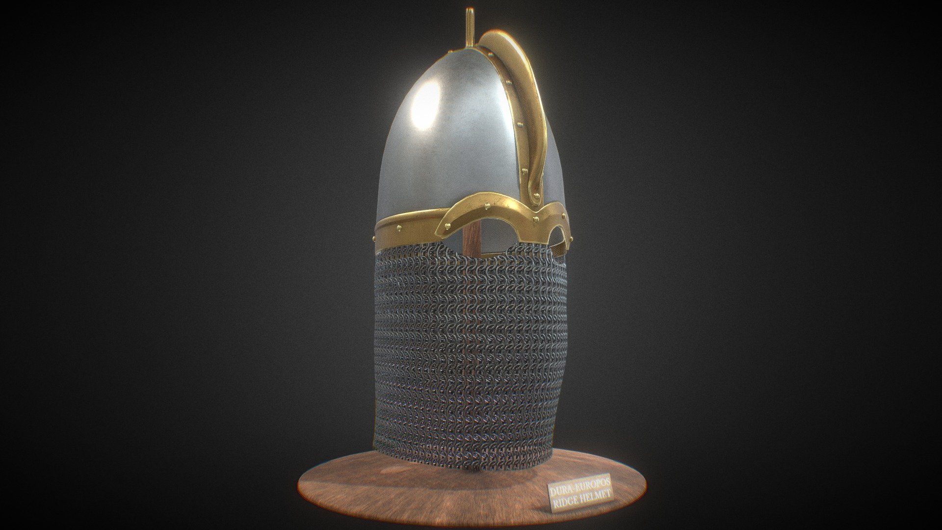 Dura Europos Helmet 3d model