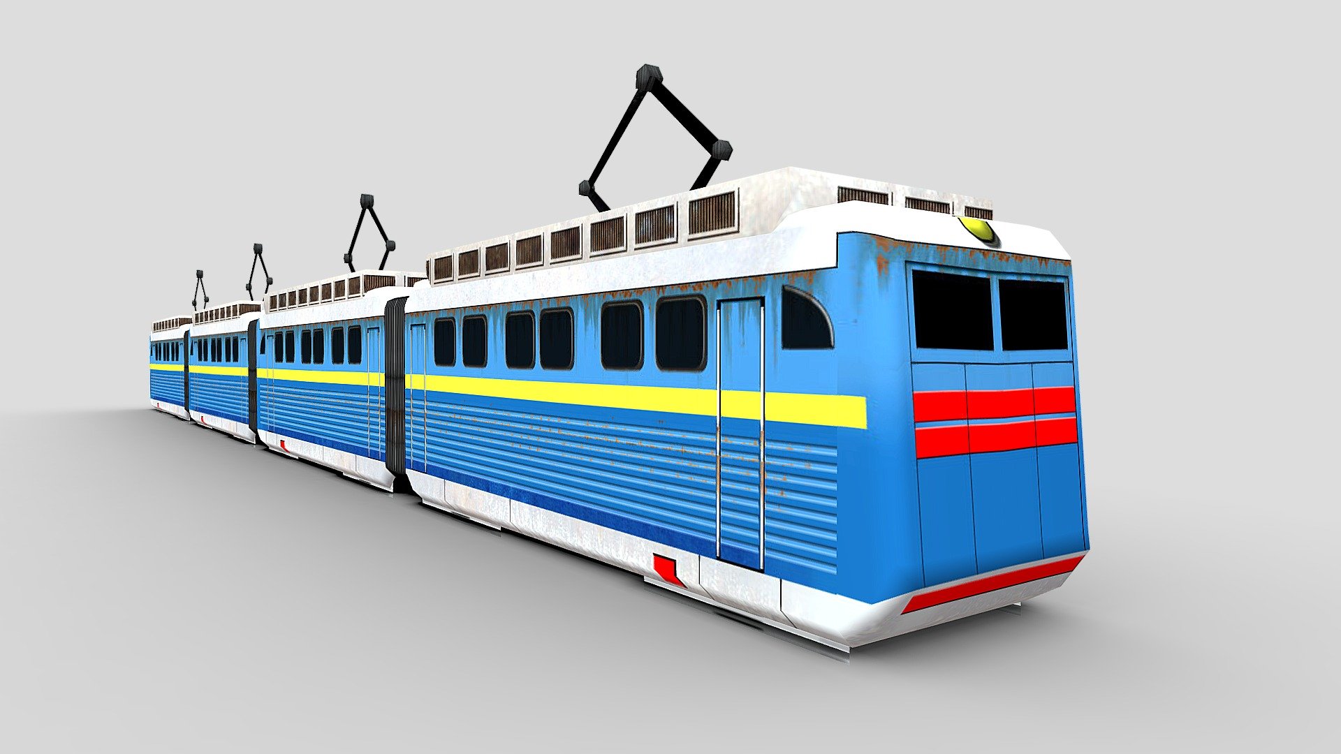 Train 3d model