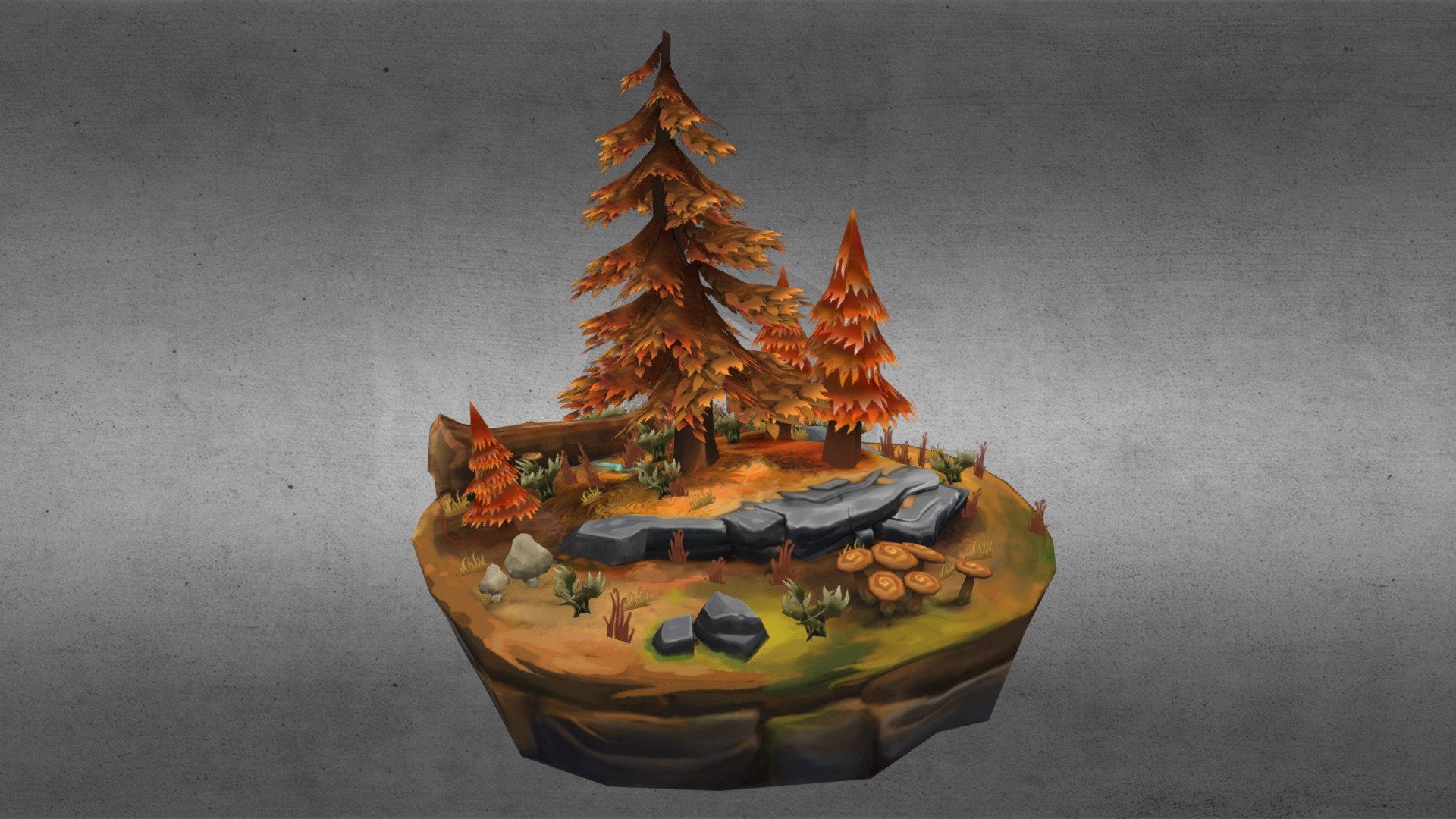 Autumn 3d model