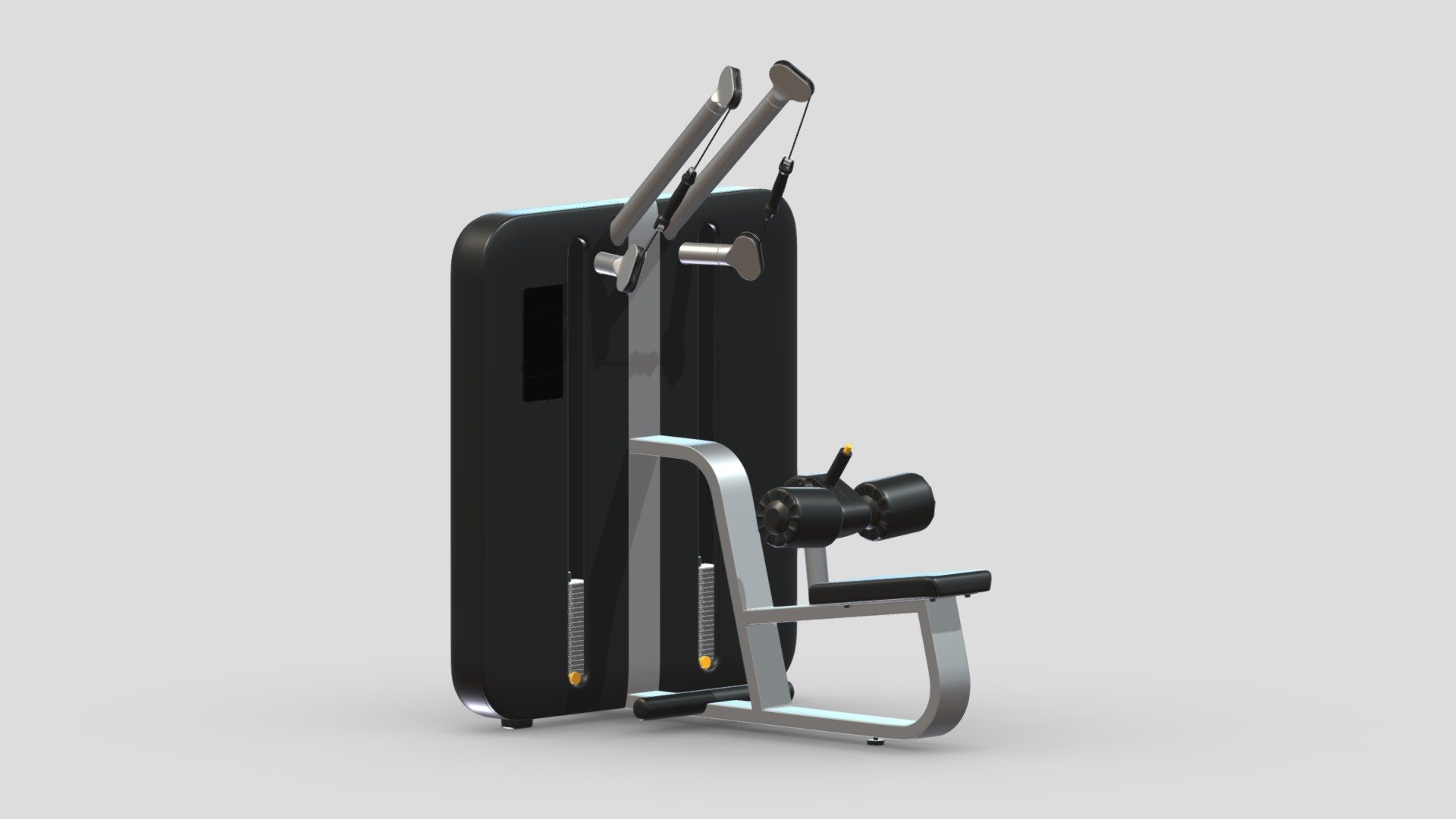 Technogym Kinesis Step High Pull 3d model