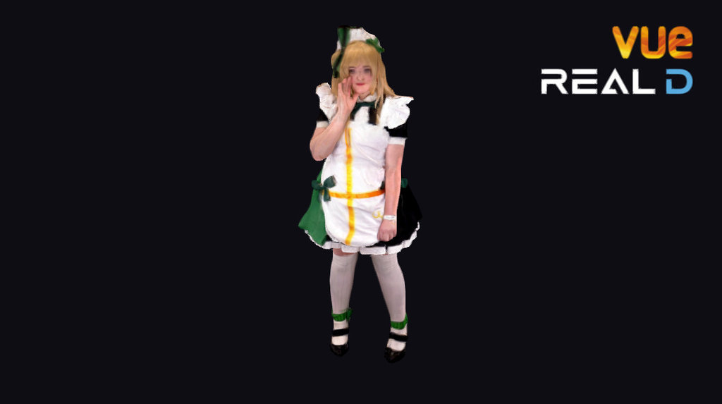 Maid 3d model